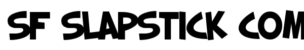 SF Slapstick Comic font preview
